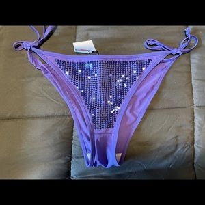NWT Marie Meili Sparkl String Bikini BottomXL